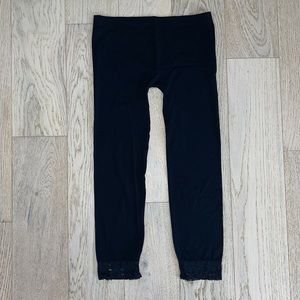 3/4 Leggings with Lace